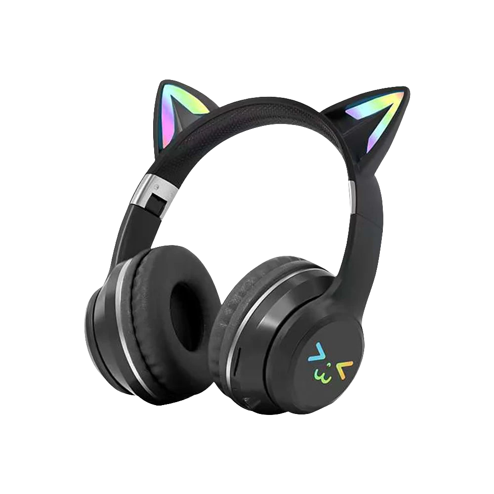 RGB Cute Cat Ear Wireless Headphones