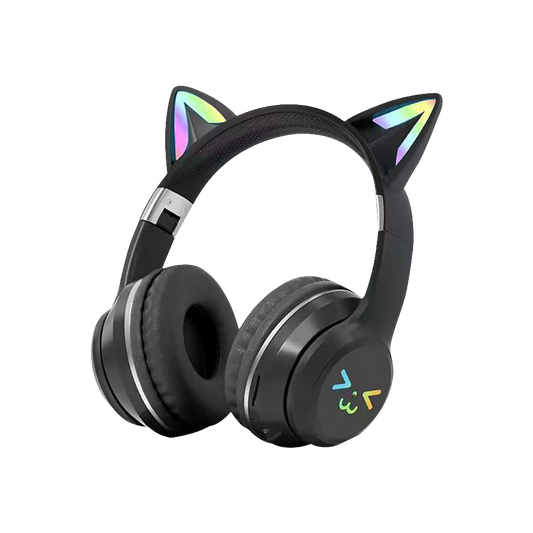 RGB Cute Cat Ear Wireless Headphones